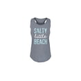 thumbnail image 1 of Instant Message - Salty Little Beach - Women's Racerback Tank, 1 of 4