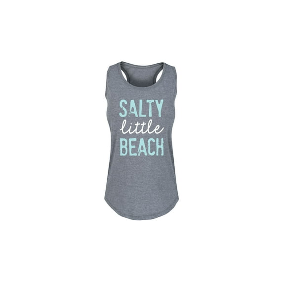 Instant Message - Salty Little Beach - Women's Racerback Tank