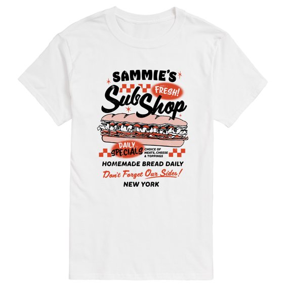 Instant Message - Sammie's Sub Shop Short Sleeve Graphic T-Shirt