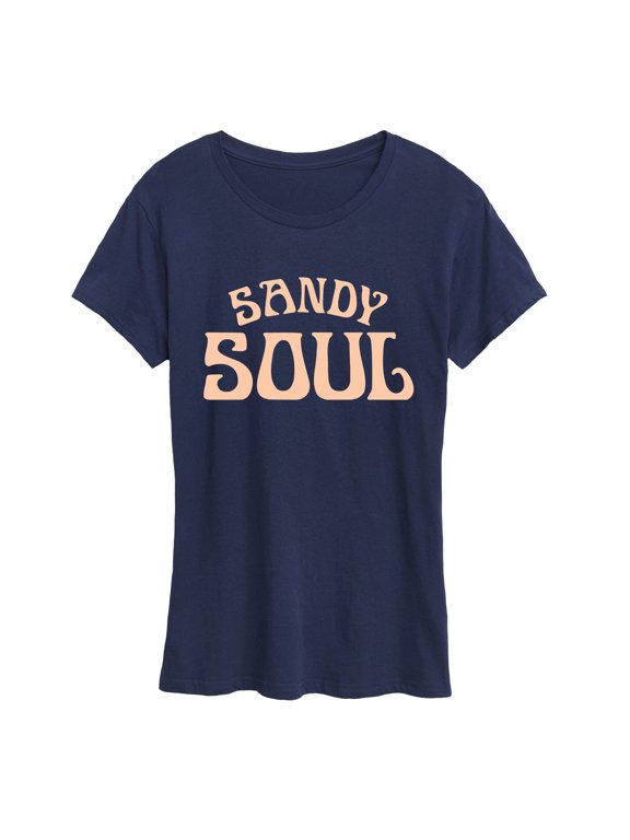 - Sandy Soul Women's Short Sleeve Graphic T-Shirt