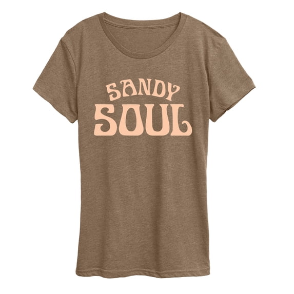 Instant Message - Sandy Soul Women's Short Sleeve Graphic T-Shirt
