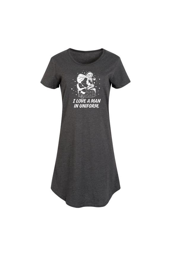 - Santa Man In Uniform Christmas - Women's Any Way Dress