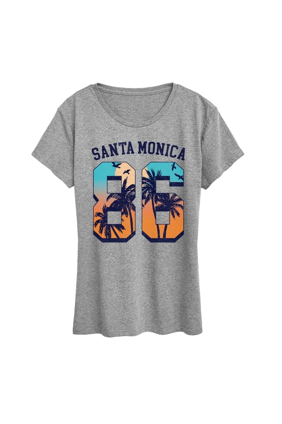 - Santa Monica 86 Short Sleeve Graphic T-Shirt