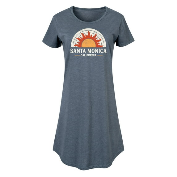 Instant Message - Santa Monica Caluifornia - Sunset - Women's Any Way Dress