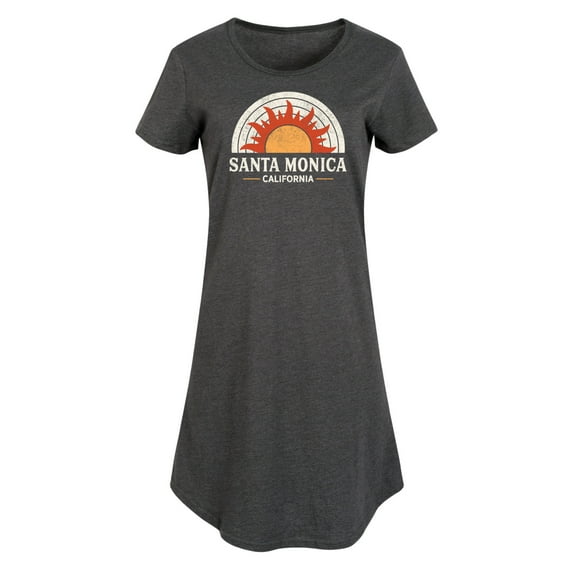 Instant Message - Santa Monica Caluifornia - Sunset - Women's Any Way Dress