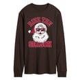 thumbnail image 1 of Instant Message - Santa Rizz The Season - Men's Long Sleeve Graphic T-Shirt, 1 of 4