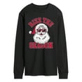 thumbnail image 1 of Instant Message - Santa Rizz The Season - Men's Long Sleeve Graphic T-Shirt, 1 of 5