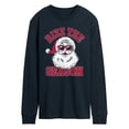 thumbnail image 1 of Instant Message - Santa Rizz The Season - Men's Long Sleeve Graphic T-Shirt, 1 of 5