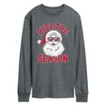 thumbnail image 1 of Instant Message - Santa Rizz The Season - Men's Long Sleeve Graphic T-Shirt, 1 of 5