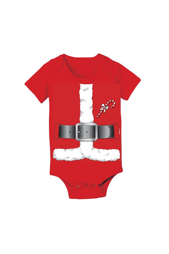 - Santa Suit - Infant Baby One Piece
