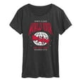 thumbnail image 1 of Instant Message - Santa World Tour - Women's Short Sleeve Graphic T-Shirt, 1 of 5