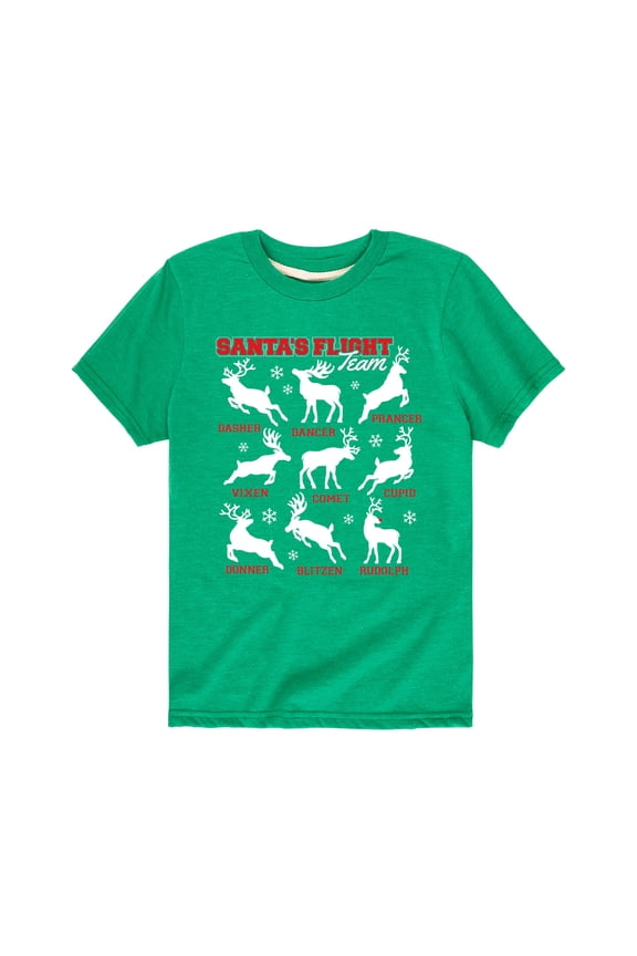 - Santas Flight Team - Youth Short Sleeve Tee