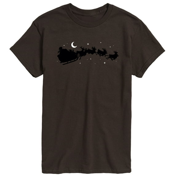 Instant Message - Santas Sleigh - Men's Short Sleeve Graphic T-Shirt