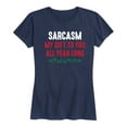 thumbnail image 1 of Instant Message - Sarcasm My Gift to You - Women's Short Sleeve Graphic T-shirt, 1 of 5