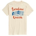 thumbnail image 1 of Instant Message - Sardine Queen - Men's Short Sleeve Graphic T-Shirt, 1 of 5