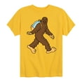 thumbnail image 1 of Instant Message - Sasquatch Backpack - Youth Short Sleeve Graphic T-Shirt, 1 of 6