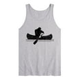 thumbnail image 1 of Instant Message - Sasquatch Canoe - Men's Jersey Tank Top, 1 of 5