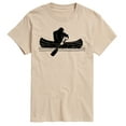thumbnail image 1 of Instant Message - Sasquatch Canoe - Men's Short Sleeve Graphic T-Shirt, 1 of 6