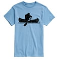 thumbnail image 1 of Instant Message - Sasquatch Canoe - Men's Short Sleeve Graphic T-Shirt, 1 of 6