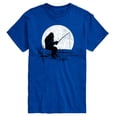 thumbnail image 1 of Instant Message - Sasquatch Fishing Short Sleeve Graphic T-Shirt, 1 of 5