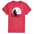 thumbnail image 1 of Instant Message - Sasquatch Fishing Short Sleeve Graphic T-Shirt, 1 of 5