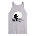 thumbnail image 1 of Instant Message - Sasquatch Fishing Graphic Tank Top, 1 of 4