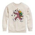 thumbnail image 1 of Instant Message - Sasquatch Hike - Youth Crew Fleece Sweatshirt, 1 of 5