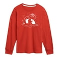 thumbnail image 1 of Instant Message - Sasquatch Nessy UFO - Toddler & Youth Long Sleeve Graphic T-Shirt, 1 of 6