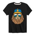 thumbnail image 1 of Instant Message - Sasquatch Sunglasses - Toddler & Youth Short Sleeve Graphic T-Shirt, 1 of 6