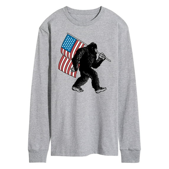 Instant Message - Sasquatch USA - Men's Long Sleeve T-Shirt