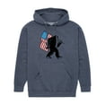 thumbnail image 1 of Instant Message - Sasquatch USA - Men's Pullover Hooded Fleece Sweatshirt, 1 of 7