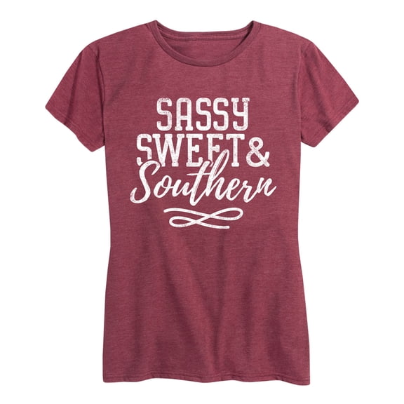 Instant Message - Sassy Sweet and Southern - Women's Short Sleeve Graphic T-shirt