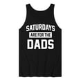 thumbnail image 1 of Instant Message - Saturdays Are For The Dads  - Men's Jersey Tank Top, 1 of 6