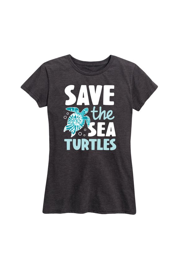 - Save The Sea Turtles - Women's Short Sleeve Graphic T-Shirt