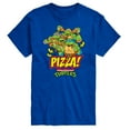 thumbnail image 1 of Teenage Mutant Ninja Turtles - Turtles and Pizza - Men's Short Sleeve Graphic T-Shirt, 1 of 5