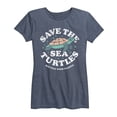 thumbnail image 1 of Instant Message - Save the Sea Turtles Short Sleeve Graphic T-Shirt, 1 of 5