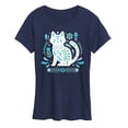 thumbnail image 1 of Instant Message - Scandinavian Cat - Women's Short Sleeve Graphic T-Shirt, 1 of 6