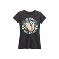 thumbnail image 1 of Instant Message - Scandinavian Fox - Women's Short Sleeve Graphic T-Shirt, 1 of 5