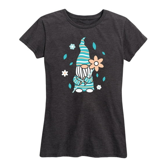 Instant Message - Scandinavian Garden Gnome - Women's Short Sleeve Graphic T-Shirt