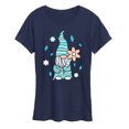 thumbnail image 1 of Instant Message - Scandinavian Garden Gnome - Women's Short Sleeve Graphic T-shirt, 1 of 5