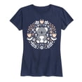 thumbnail image 1 of Instant Message - Scandinavian Koala - Women's Short Sleeve Graphic T-Shirt, 1 of 5