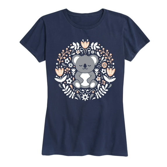 Instant Message - Scandinavian Koala - Women's Short Sleeve Graphic T-Shirt
