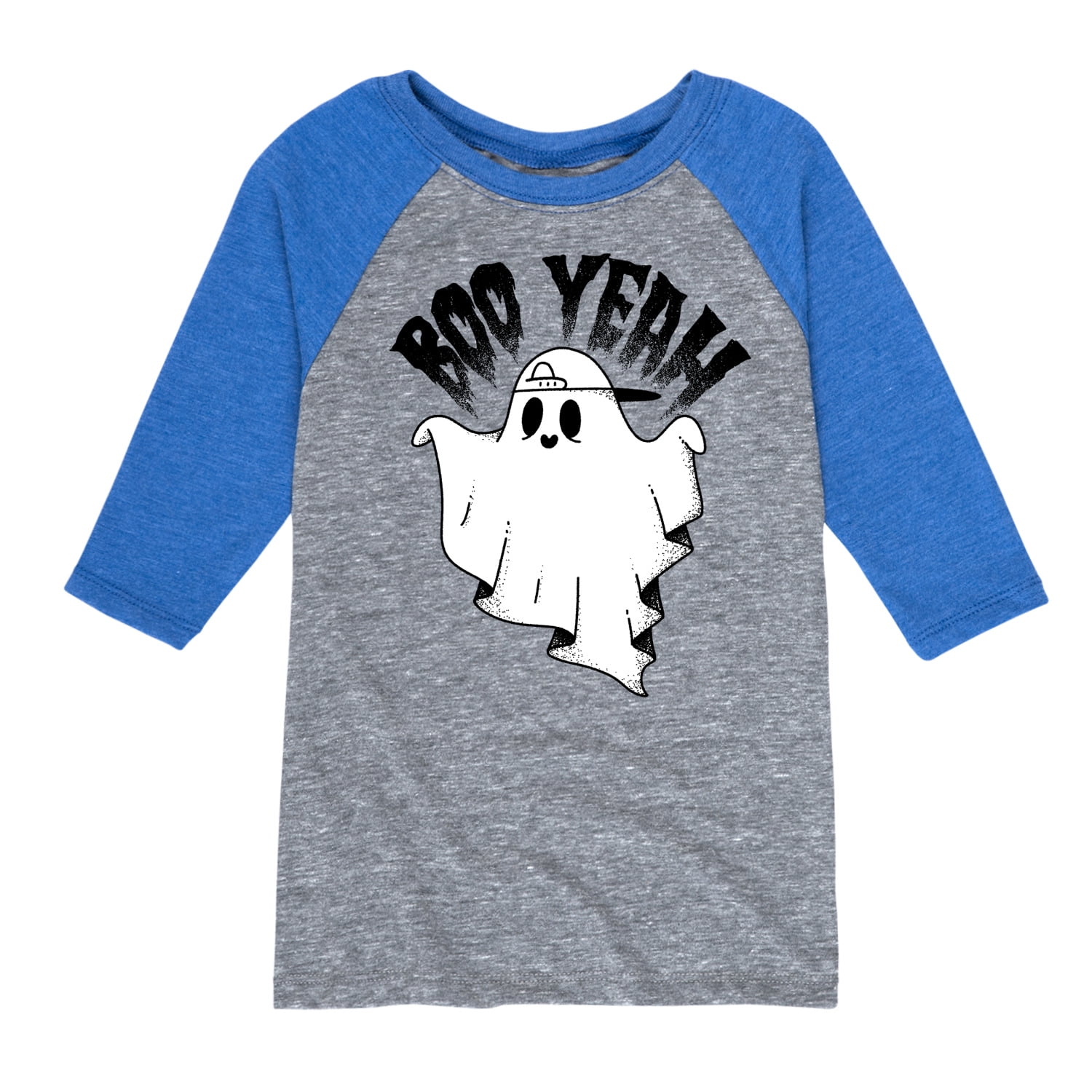 Instant Message - Scary Cool Ghost Boo Yeah - Toddler & Youth Raglan ...