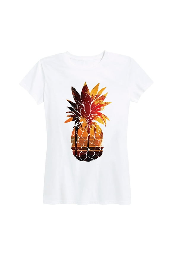 - Scenic Pineapple - Women's Short Sleeve Graphic T-Shirt