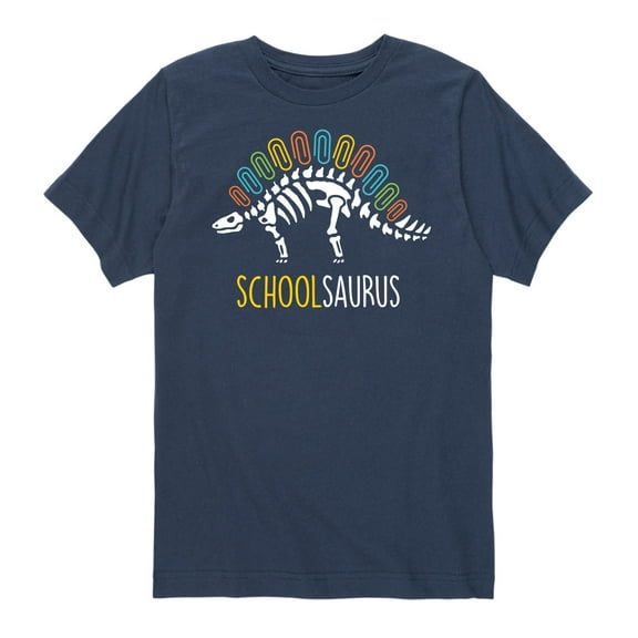 Instant Message - Schoolsaurus  - Youth Short Sleeve Tee