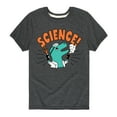 thumbnail image 1 of Instant Message - Science Dinosaur - Toddler & Youth Short Sleeve Graphic T-Shirt, 1 of 5