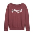 thumbnail image 1 of Instant Message - Script Mama - Women's Lightweight French Terry Long Sleeve Shirt, 1 of 6