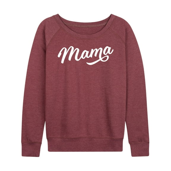 Instant Message - Script Mama - Women's Lightweight French Terry Long Sleeve Shirt