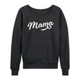 thumbnail image 1 of Instant Message - Script Mama - Women's Lightweight French Terry Long Sleeve Shirt, 1 of 6