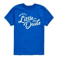 thumbnail image 1 of Instant Message - Script Mamas Little Dude - Mother's Day - Toddler & Youth Short Sleeve Graphic T-Shirt, 1 of 6